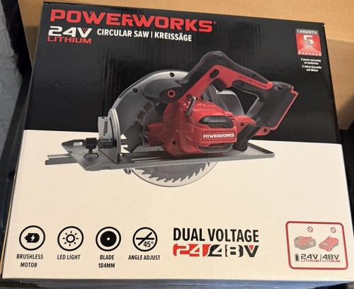 Powerworks handkreissäge - powerworks,