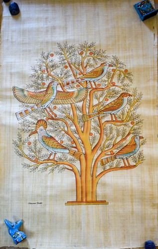 Lebensbaum papyrus ägypten - lebensbaum,