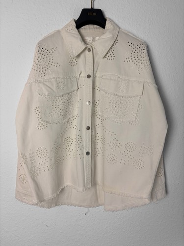 Zara jeansjacke weiß - 💜,