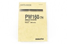 Komatsu PW 160 - 7 H  Ersatzteilbuch Parts Book Teile Katalog Ersatzteil