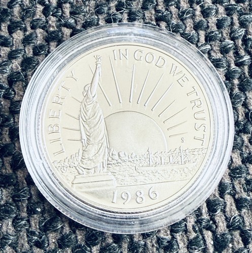 Usa half dollar 1986 - usa:, statue