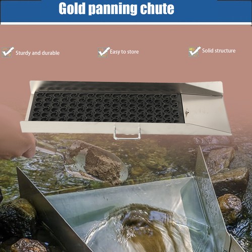 Goldwaschrinne tragbare - goldwaschrinne,
