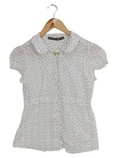 TRF Damen Bluse Gr. 36/M Weiß