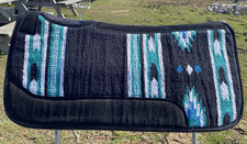 Contoured Western saddle pad