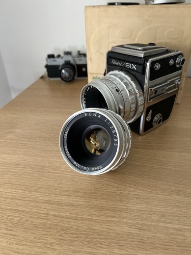 Kowa six 85mm - f2.8, objektiv