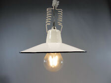 Emailleschirm Bauhaus Lampe Fabriklampe Industrielampe Emaille Werkstatt Lampe