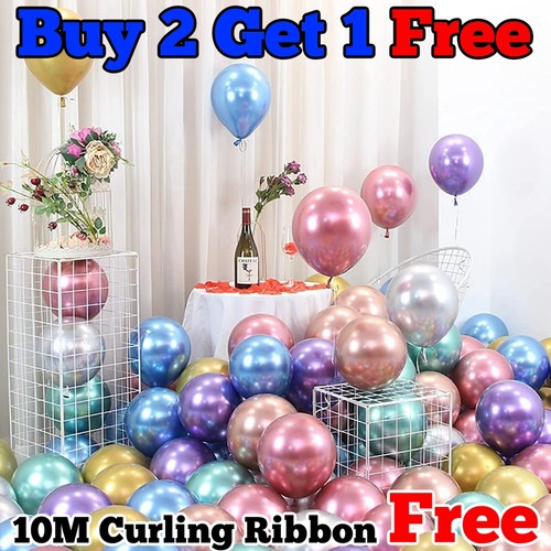 Chrom luftballons latex - 10-50,