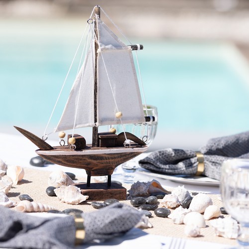 Maritimes segelboot deko - maritimes,