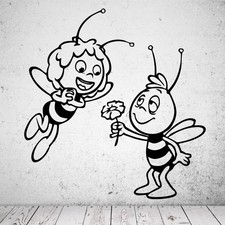 Wandtattoo Biene Maja und