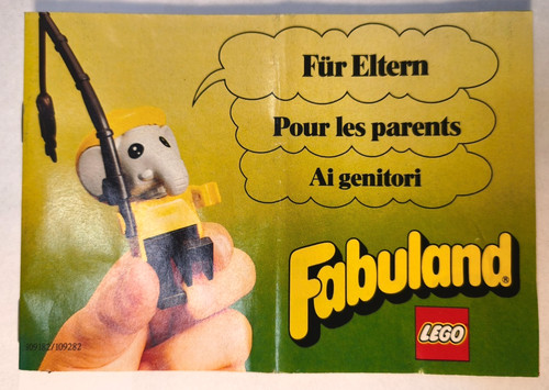 Lego fabuland katalog - fabuland,