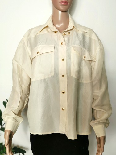 Sergio cassani seidenbluse vtg - sergio,