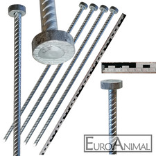 60cm ! GROSSER Erdnagel 12mm x 600mm Zelt-Nagel Hering Heringe Boden-Anker Spieß