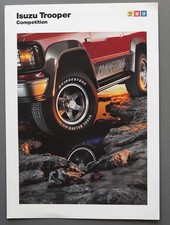 Prospekt Isuzu Trooper Competition 1990