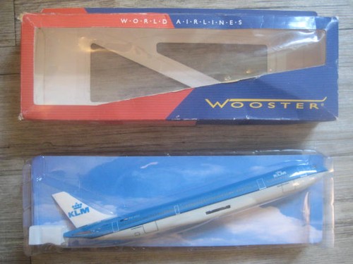 Flugzeugmodell wooster klm - flugzeugmodell,