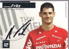 Autogramm Henning Fritz Handballspieler THW Kiel Deutschland
