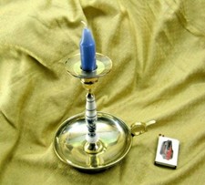 Tellerleuchter Kerzenhalter Kerzenständer Zwiebelmuster Messing Leuchter #L1021e