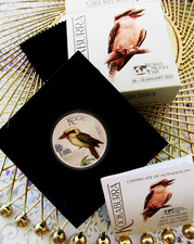 * Münze KOOKABURRA 2022* World Money Fair + Certifif. 1223/ 1500 Stück limitiert