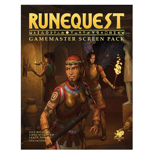 Runequest gamemaster screen - gamemaster,