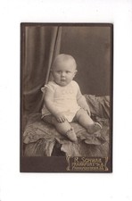 CDV Foto Kleinkind / Baby -