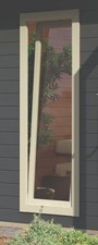 Fenster Gartenhausfenster für Wandstärke 38mm 600x1695mm mit Dreh-/Kippfunktion