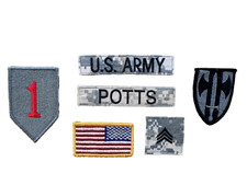 6 US ARMY patch 1st Infantry 18th Military Police Ucp Digital Acu Flagge