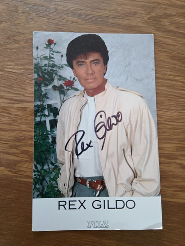 Rex gildo autogrammkarte - gildo,