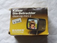 Kaiser Diascop Mini 2 - Diabetrachter mit 2-facher Vergrößerung