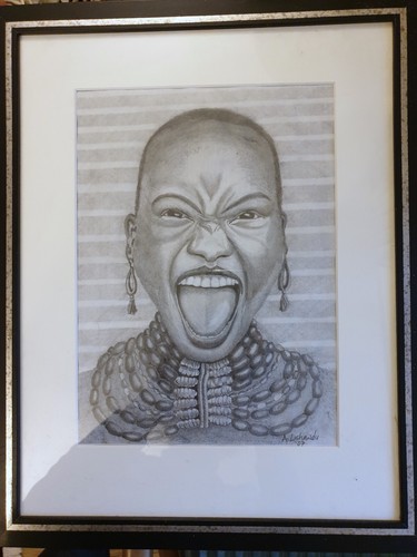 Afrika rebellische frau - rebellische,