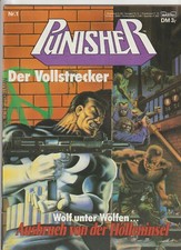 Comic 80er Jahre Punisher Der Vollstrecker Bastei Nr 1