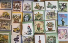 Furzedown Gallery Mini leere Geschenkkarten Sammlung Neu