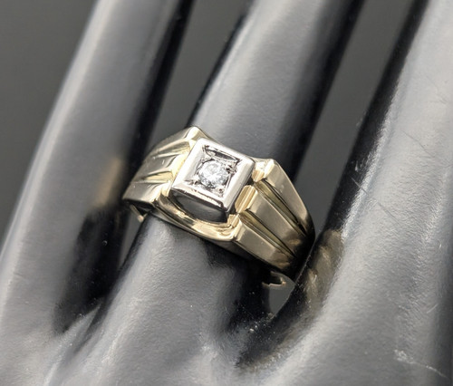 Brillant siegelring ring - siegelring,
