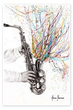 Poster Das Jazz-Saxophon - Ashvin Harrison