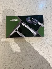 Insize elektronischer digitaler Tiefenmesser, 0-12"/0-300mm, Auflösung 0,0005"/0,01mm (