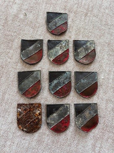 10x original wappenschild für - original,
