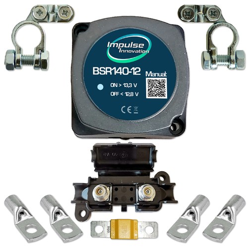 Set bsr trennrelais 12v 140a - trennrelais, +
