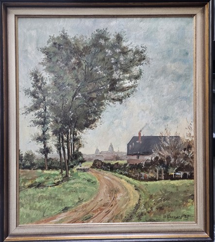 ölgemälde helmuth liesegang - helmuth,
