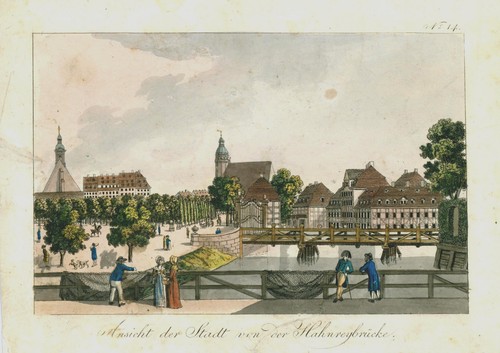 Leipzig hahnreibrücke - leipzig,