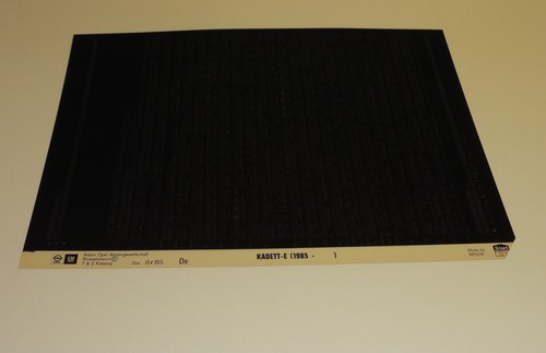 Microfich ersatzteilkatalog - microfich,