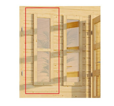 Gartenhausfenster Holzfenster