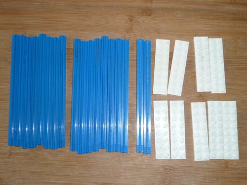 Lego eisenbahnschienen 12 - 4,5v,