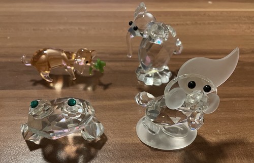 Kristallfiguren set von - kristallfiguren,