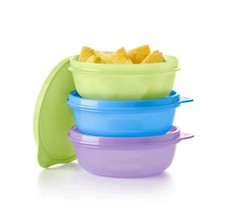 Tupperware Schüssel Set: 3 kleine Hitparade 300 ml Tupper Dose Frische Behälter