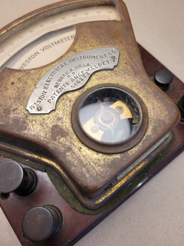 Historisches voltmeter weston - voltmeter,
