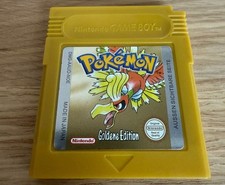 Pokemon für Gameboy Color Goldene Edition - sehr guter Zustand