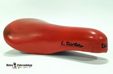 Selle Italia L. Turbo Sattel MTB Road CX 1980`s RAR in ROT Retro Lady Vintage