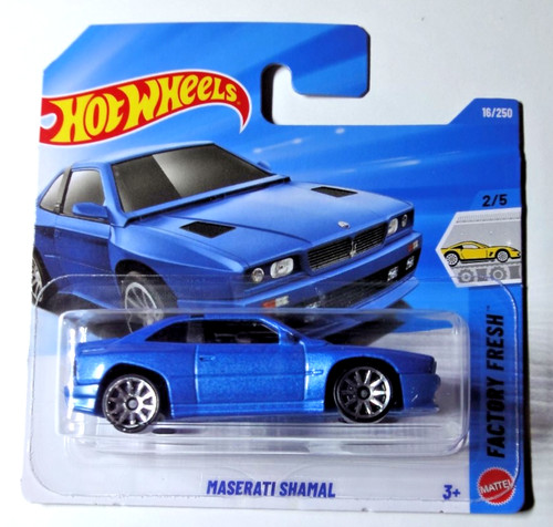 Hot wheels maserati shamal - maserati,
