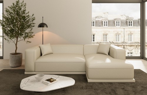 Leder sofa eckcouch couch - leder,