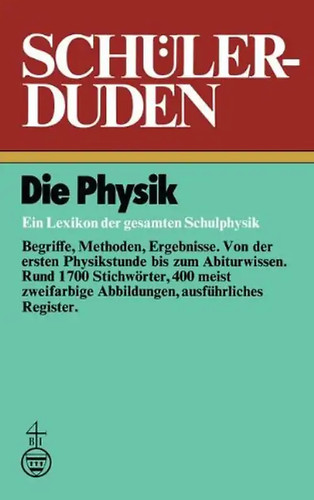 Schülerduden die physik - schülerduden.,