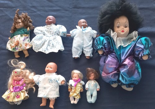 Alte kleine puppen - alte,