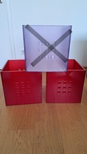 IKEA Lekmann Boxen, Kallax Expedit, Top Zustand, 2x rot